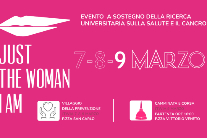 logo Just The Woman I am - corsa camminata - Torino